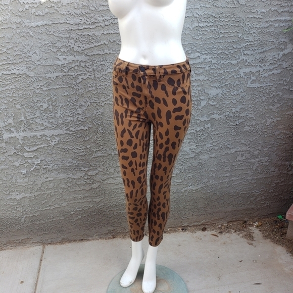 L'AGENCEMARGOT HIGH RISE ANIMAL PRINTED‎ SKINNY JEANS - Picture 3 of 11